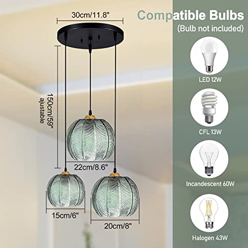 Abat-jour en verre de qualité supérieure pour une chambre raffinée