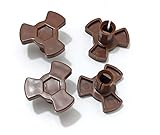 4X Microwave Oven Mica Plates Repairing Part Heat Resistance Turntable Coupler S(1.7CM)
