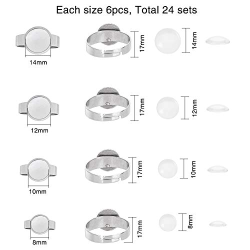 UNICRAFTALE Base Tonda in Acciaio Inossidabile 4