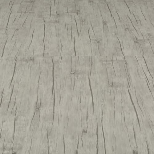 vidaXL PVC Laminat Dielen Selbstklebend Vinylboden Vinyl Boden Bodenbelag Fu&szlig;boden Designboden Dielenboden Landhausdiele 4,46m&sup2; 3mm Eiche gewaschen
