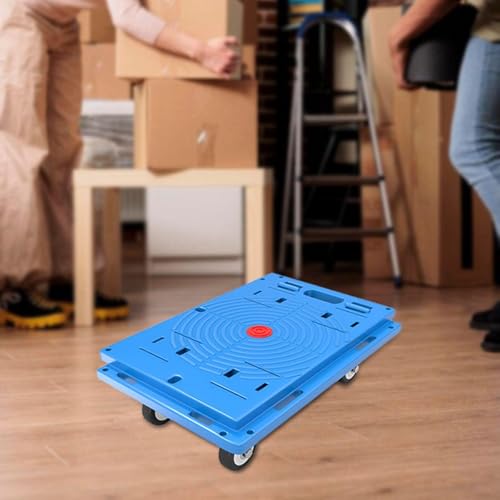 Carretilla de mano resistente y pequeña con plataforma plana portátil 6