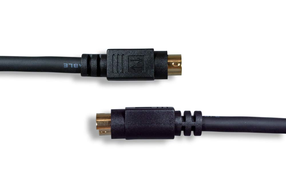 Cablelera ZCSSF6MM-06 S-Video Extension Cable, MD4 M/M, 6', 26 AWG, OD: 6.3mm