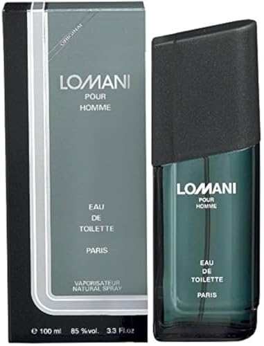 Lomani Pour Homme Lavender, Lemon, Bergamot and Rosemary Eau De Toilette for Men