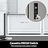 LG GMM41MSBEM Frigorifero 4 porte Slim, Classe E, 474L, Total No Frost con Multi Air Flow, Cassetto Zero Gradi Convertibile Fresh Switch, Ripiani in vetro temperato, Illuminazione LED, Silver