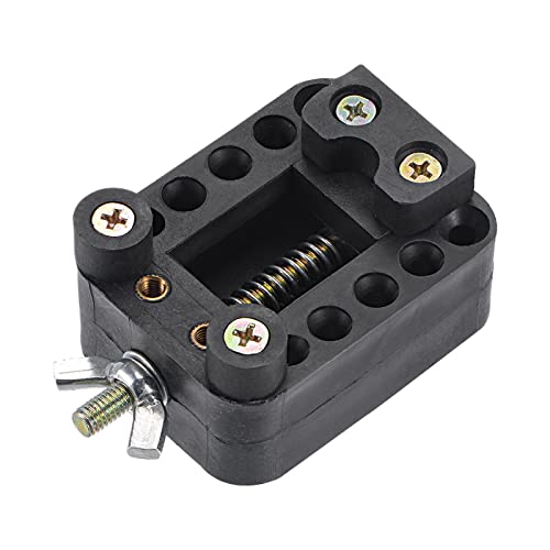 uxcell Watch Back Case Cover Remover Holder, Watch Repair Tool Adjustable 32mm PVC Black