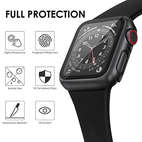 Tuocal 2 Pack Hard PC Case Compatible with iWatch 41mm Series 7 - Image 3