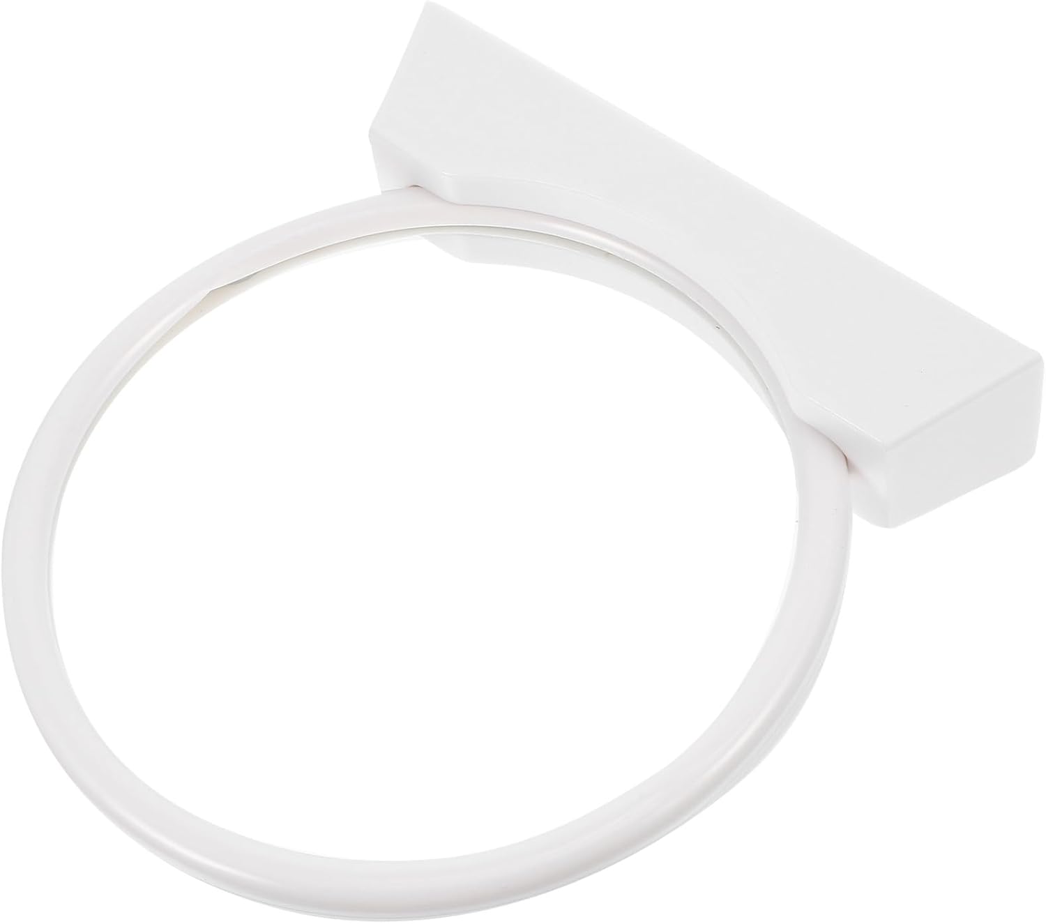 MERRYHAPY DIY Moving Sand Art Material Kit Round White Frame for Office Desktop Decoration Easy-Clean Sand Painting Craft for Creative Home and Shelf Display