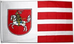 Flaggenfritze Gelsenkirchen Fahne 90x150cm - Schalke 04 Flagge Mit Gratis Aufkleber