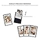 Kleiner magnetischer Bilderrahmen, personalisierbar, Mini-Magnet-Bilderrahmen, Kühlschrank für Fujifilm Instax Mini 12, 11, 99, 90, 40, 9, 8, 7, EVO, 7,6 cm Filme, für 5,4 x 8,6 cm Bilder (10 Stück)