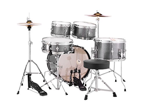 Pearl Roadshow Jr. 5 Piece Drum Set With Hardware And Cymbals, Gindstone Sparkle (Rsj465C/C708) #TOP2