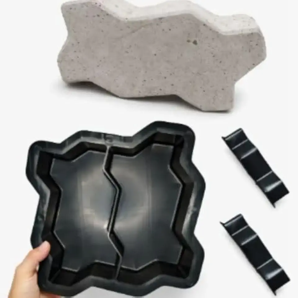 Forma De Bloquete 24x10x6 cm Paver 16 FASES Molde Bloco De Concreto