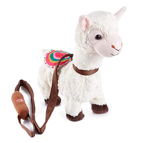 Think Gizmos Boppin, Shakin, Walking Plush Llama Toy. Musical, Dancing, Walk Along Soft Toy Animal for Boys & Girls
