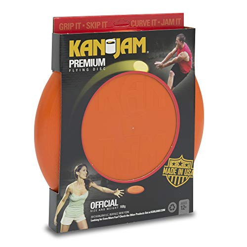 Kan Jam Premium Flying Disc; Original Disc Throwing Game; 11” Disc, Multiple Colors