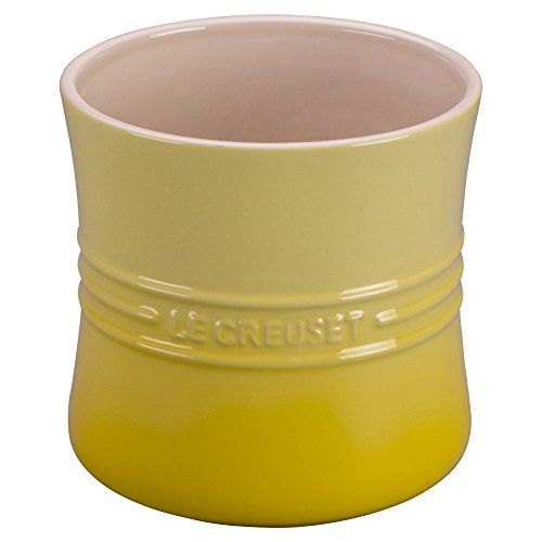 Le Creuset Stoneware Utensil Crock, 2 3/4-Quart, Soleil