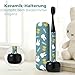 MIPOW Miffy BrushGo i4 Slim Electric Toothbrush Sonic Vibration Rechargeable Magnetic Travel Case & Ceramic Holder Dock 60Day Long Battery Soft Bristles 2Heads IPX7 Waterproof (Blue)