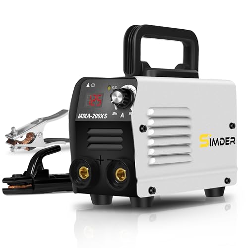 Image of SSIMDER Mini ARC Stick Welder 110V 3.55Lbs - IGBT Inverter Welding Machine Compatible with E6013 E7018 Rods for Beginners, Home DIY & Outdoor Repair