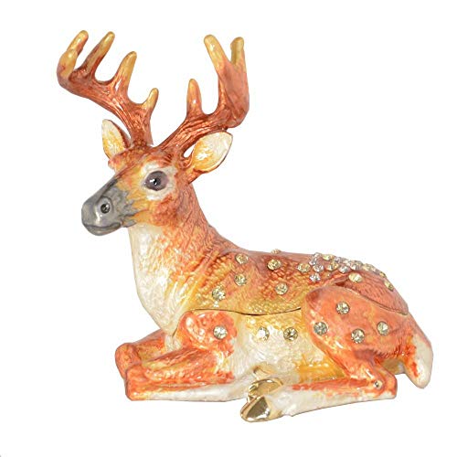 Cerf sculpture boîte de rangement pour insuffler la magie de la nature chez vous