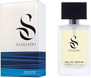 SANGADO Mr. Charming Perfume for Men, 8-10 Hours Long-Lasting, Luxury Smelling, Aromatic Green, Fine French Essences, Extra-Concentrated (Eau de Parfum), Fresh for Men, 50 ml Spray