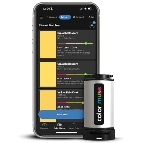 COLOR MUSE Colorimeter - Mobile Color Matching Tool | Instantly identify closest…