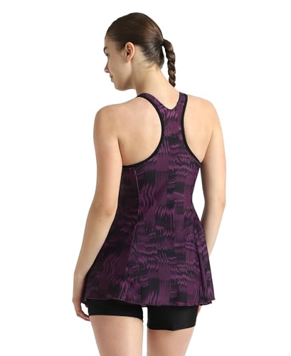 Image of Speedo Women's Swimdress with Boyleg | Swimming Costume Swimsuit | Chlorine Resistance | UPF 40+ Sun Protection | Removable Bra Pads