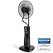 Produktbild VASNER Standventilator Cooly, das Original - Ventilator mit Wasserkühlung, Wasser Sprühnebel, inkl. Fernbedienung, Timer-Funktion, Luftbefeuchter, leise, Nebelfunktion (Schwarz)