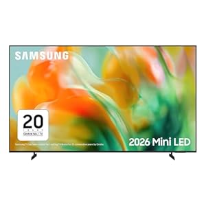 Samsung Smart TV 85-Inch M80H Mini LED 4K, HDR 10+, Motion Xcelerator 144Hz, Adaptive Sound+, Gaming Hub, FreeSync Premium, AI Football Mode, Voice Control with AI(VAC), Alexa Built-in [2026]
