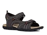 sandalias geox para hombre Praktischer Klettverschluss für ein schnelles An- und Ausziehen sowie individuelle Anpassung