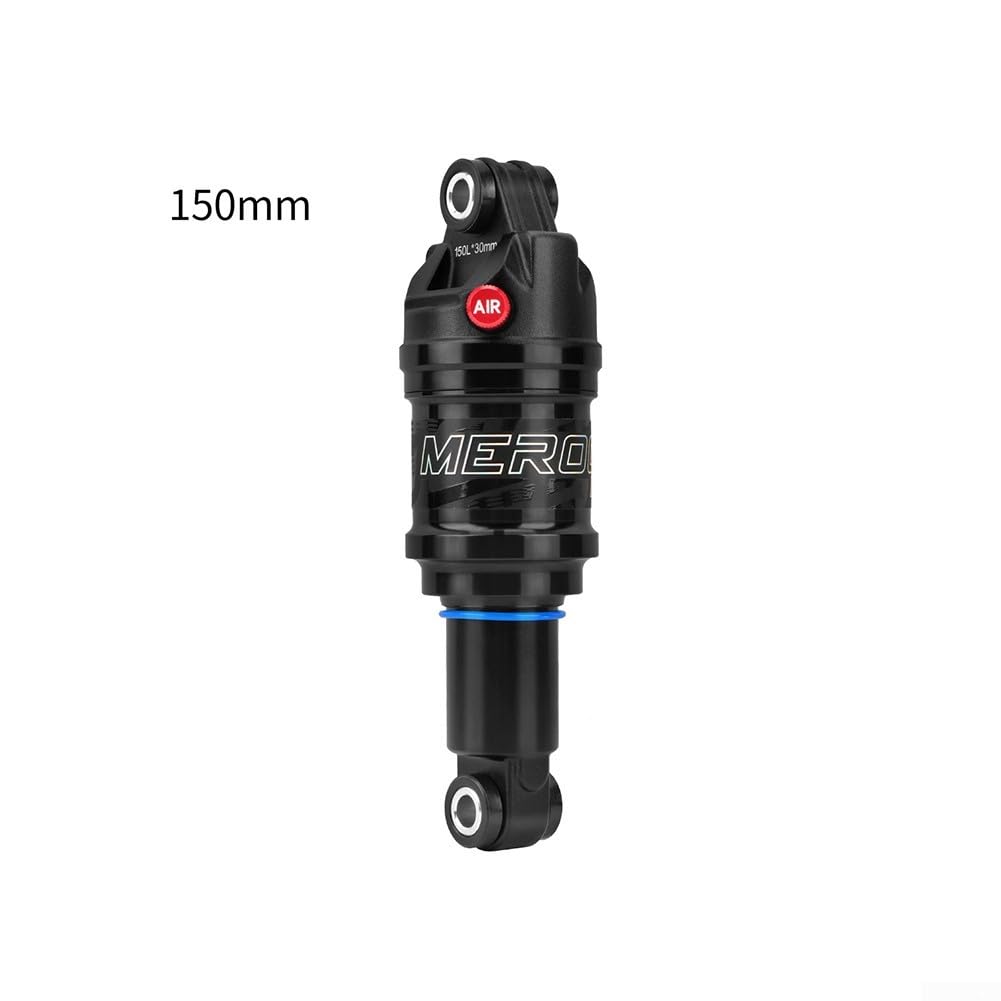 Amortisseur arrière de vélo efficace conçu pour les mauvaises surfaces routières avec contrôle de pression réglable (150 mm x 30 mm)