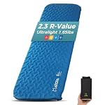 ATEPA Self Inflating Sleeping Pad for Backpacking, 2.3 R-Value