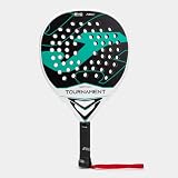 Joma TOURNAMENT SOFT - Pala de pádel con núcleo de EVA suave negro y marco de carbono