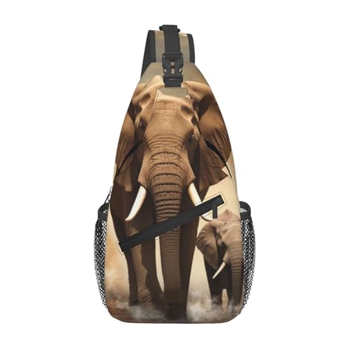 Morrales Cross Chest Bag Negro para Hombre y Mujer miniatura 1