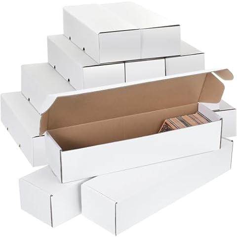 Yexiya 3 Pcs 800-Count Storage Box Card Holders for Trading Cards Sports Card Collector Box Trading Card Organizer for Trading Gaming Sports Cards Collecting Cover