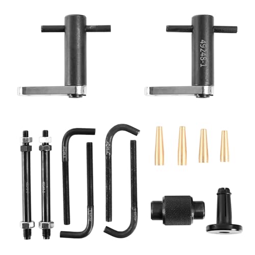 Injector Rail Assembly Remover Direct Injection Tool 6706 Remover with GM245 Fuel Injector Seals Tool, compatible with 2007-2014 GM Cadillac/Saturn/Pontiac/Direct Injection Engines 94574A