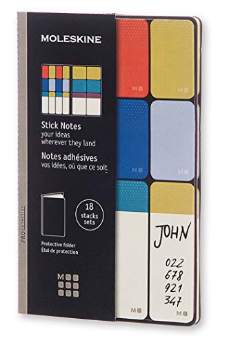 Moleskine PRO Stick Notes, Soft Cover, Pocket (3.5