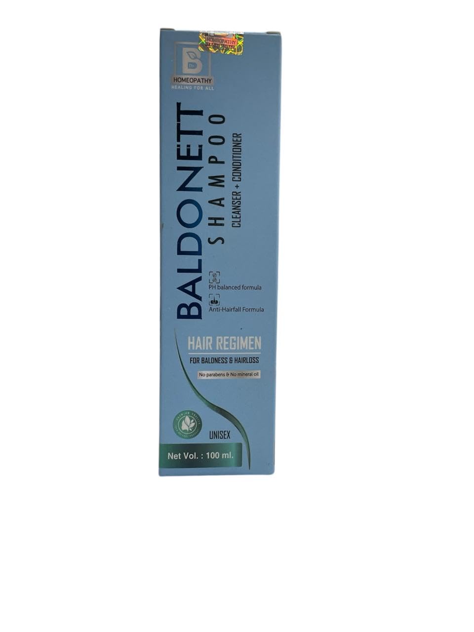 Burnett Baldonett Shampoo Homeopathy - 100ml (Pack of 1 Bottle)-image-23