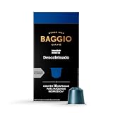 Baggio Café Cápsulas De Café Descafeinado Compatível Com Nespresso Contém 10 Cápsulas