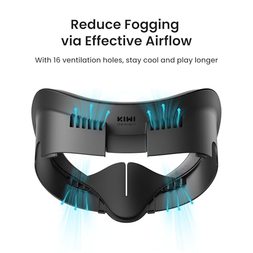 Image of KIWI design V3 Facial Interface Face Pad Compatible with Meta Quest 3 Accessories, NOT for Quest 3S