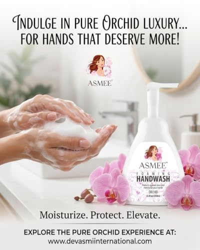 Image of Orchid Foaming Handwash, Cruelty & Paraben Free, Laboratory tested, For All Skin Type (250ML)