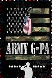 Army G-PA With American Flag Camo For Veteran Day: Respect For Veterans, Soldier, Military Person, Warrior Blank Lined Notebook Journal | 6x9 in 100 pages