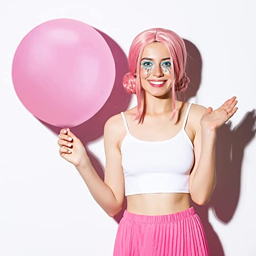 30Pcs Pink Balloons 18 Inch Large Pink Balloons Latex Big Pink Balloon Jumbo Thick Pink Balloons For Birthday Wedding Festival Event Decorations #TOP2