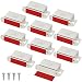 Magnetic Door Catch Jiayi 10 PCS Cabinet Door Magnet 20lbs Stainless Steel RV Magnetic Cabinet Latches and Catches for Kitchen Cabinet Magnetic Catch Heavy Duty Cupboard Magnet Closure Drawer Closer