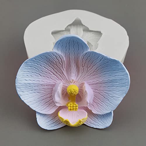Phalaenopsis Scented Candle Silicone Mold Flower Resin Mold Flower Candle Mold Phalaenopsis Silicone Mold For Resin Decoration Mold #TOP29