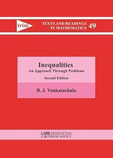 Inequalities: An Approach Through Problems