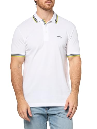 Image of BOSS Mens Paddy Short Sleeve Polo Shirt