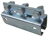 Gleason Reel Festoon Track Splice,C-Rail,Flat C35-CP-01-1 Each