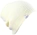 Slouch Slouchy Beanie Soft Loose Beanie Hat Off White by Highly Beanie