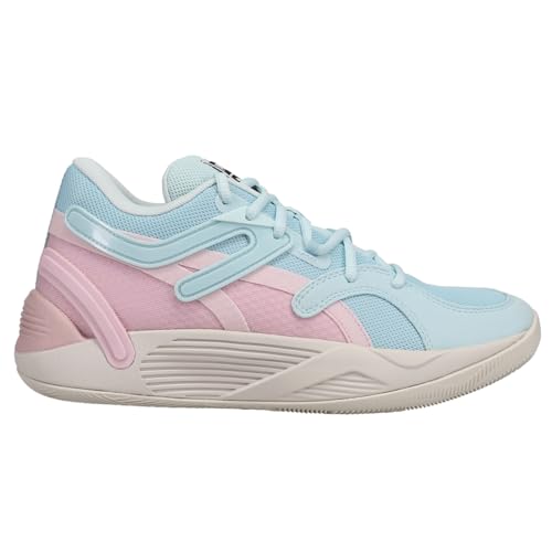 PUMA Mens TRC Blaze Court Basketball Sneakers Shoes - Blue, Pink