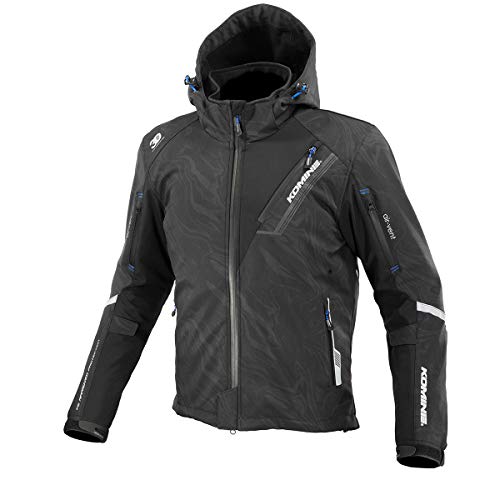 [KOMINE] プロテクトソフトシェルウィンターパーカーNeo Black L KOMINE] プロテクトソフトシェルウィンターパーカーNeo Black L KOMINE