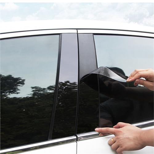 Rénovation montant porte BMW E87 E81 couverture noire brillante - 6