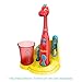 Brusheez Electronic Toothbrush Replacement Brush Heads 2 Pack (Pepper The Dinosaur)